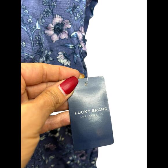 Lucky Brand Floral Button-Up Dress - Casual Summer Style - Picture 5 of 5
